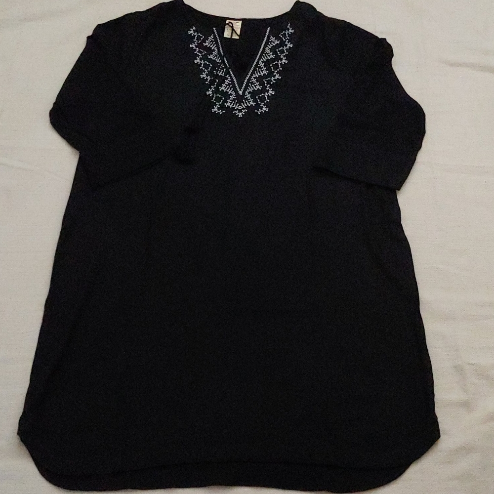 Women 3/4 length Tunic Size L(12-14)